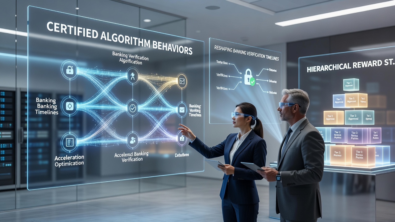 Hierarchical reward dashboards displaying verification timelines on tablet screens at entertainment venues